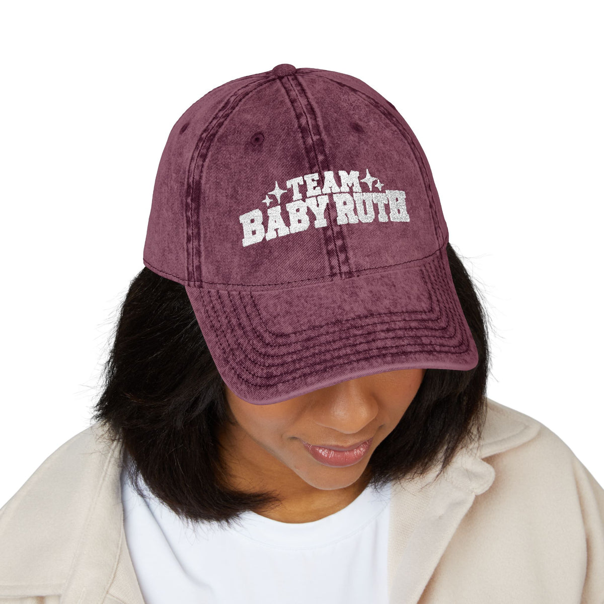 The Baby Ruth Vintage Varsity Cap